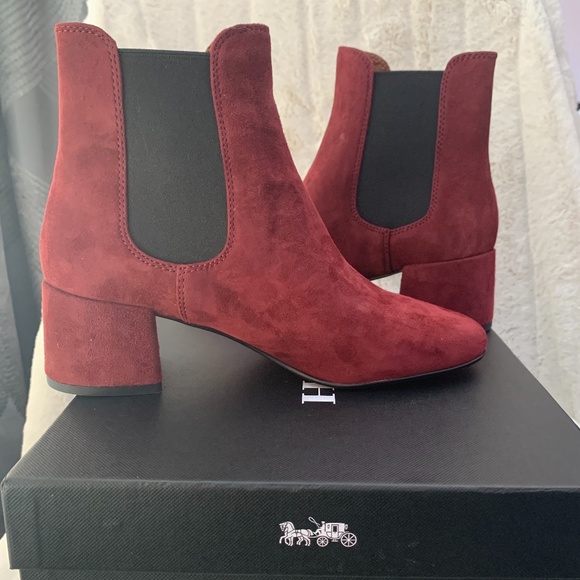 COACH TIA SUEDE BOOTIE - Picture 6 of 11